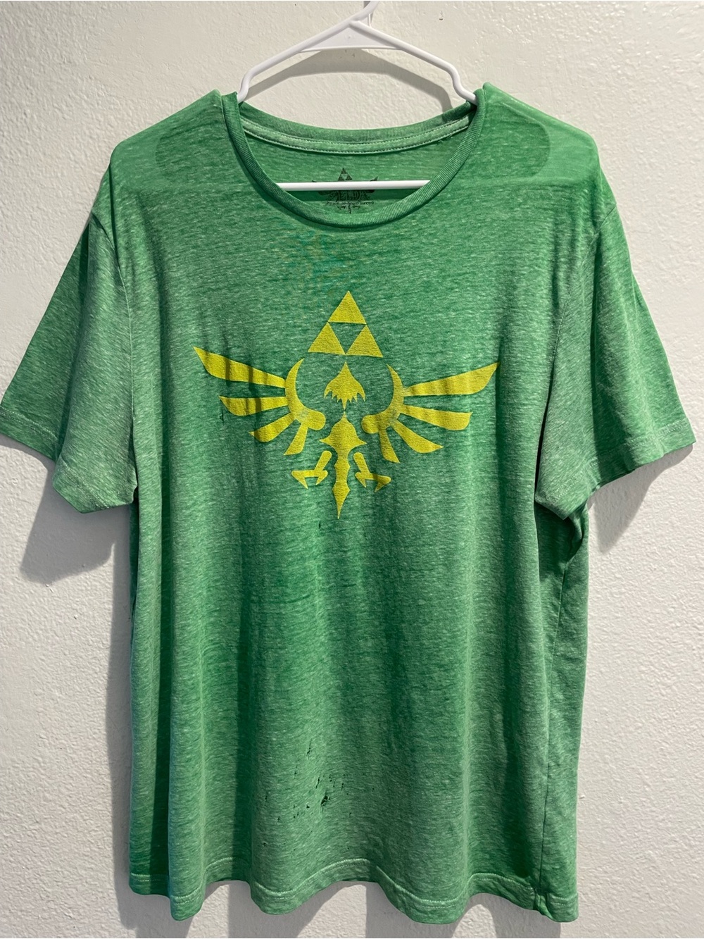 Nintendo Legend of Zelda Skyward Sword Distressed Graphic Tee Men’s Size XL 🎮